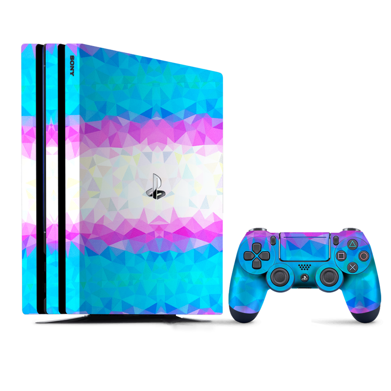 Diamond Gradient Pattern PlayStation 4 |PS4 Pro Skin