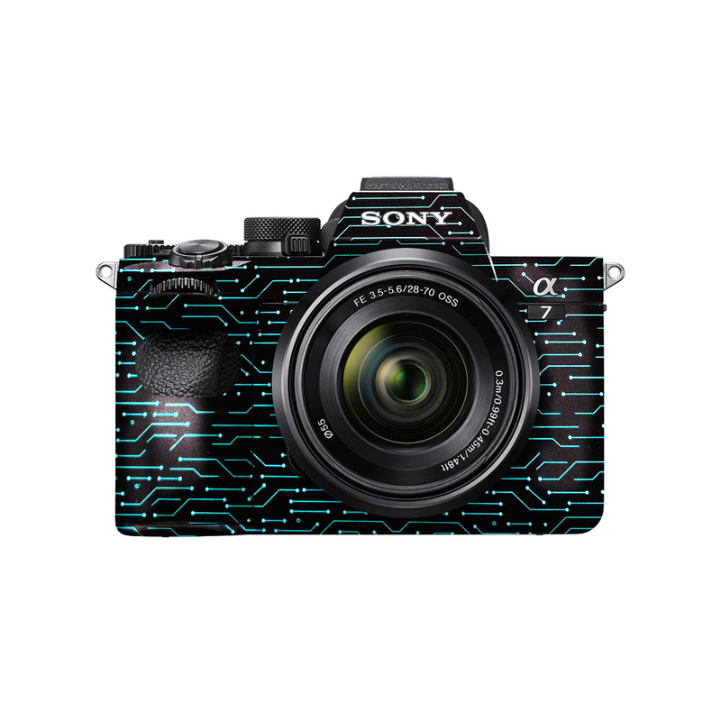 Green Circuit Camera Skin