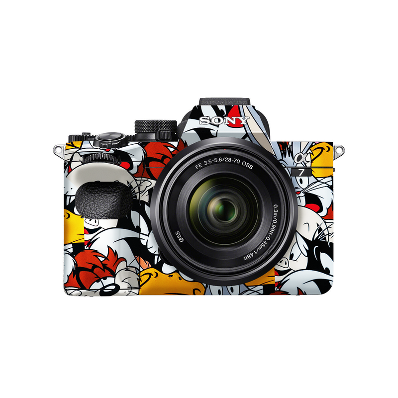 Rabbit Cartoon Abstract Camera Skin