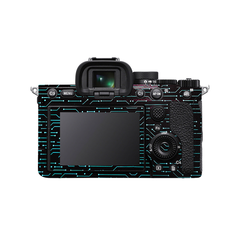 Green Circuit Camera Skin