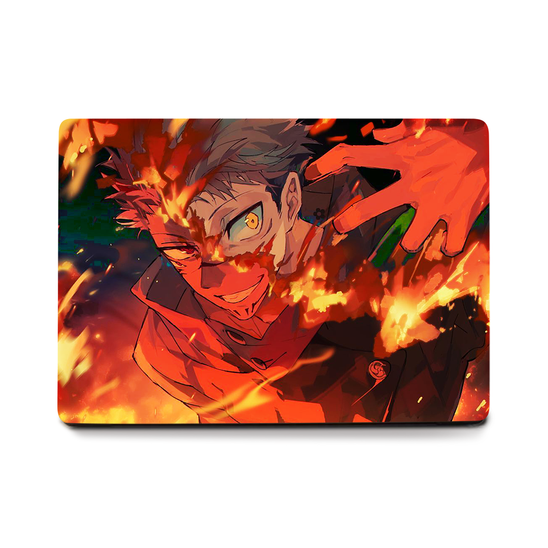 Sukuna Anime Laptop Skin