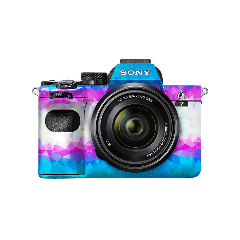 Diamond Gradient Pattern Camera Skin