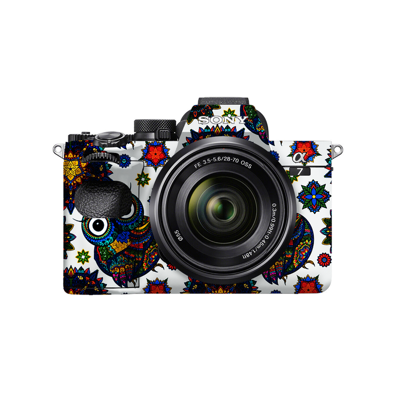 Mandala Owl Camera Skin