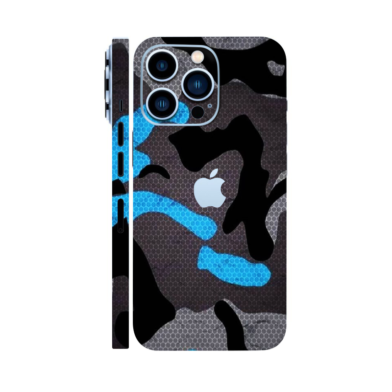 Blue Camo Mobile Skin