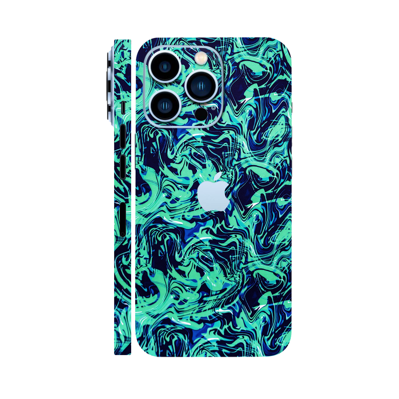 Green Marble Mobile Skin
