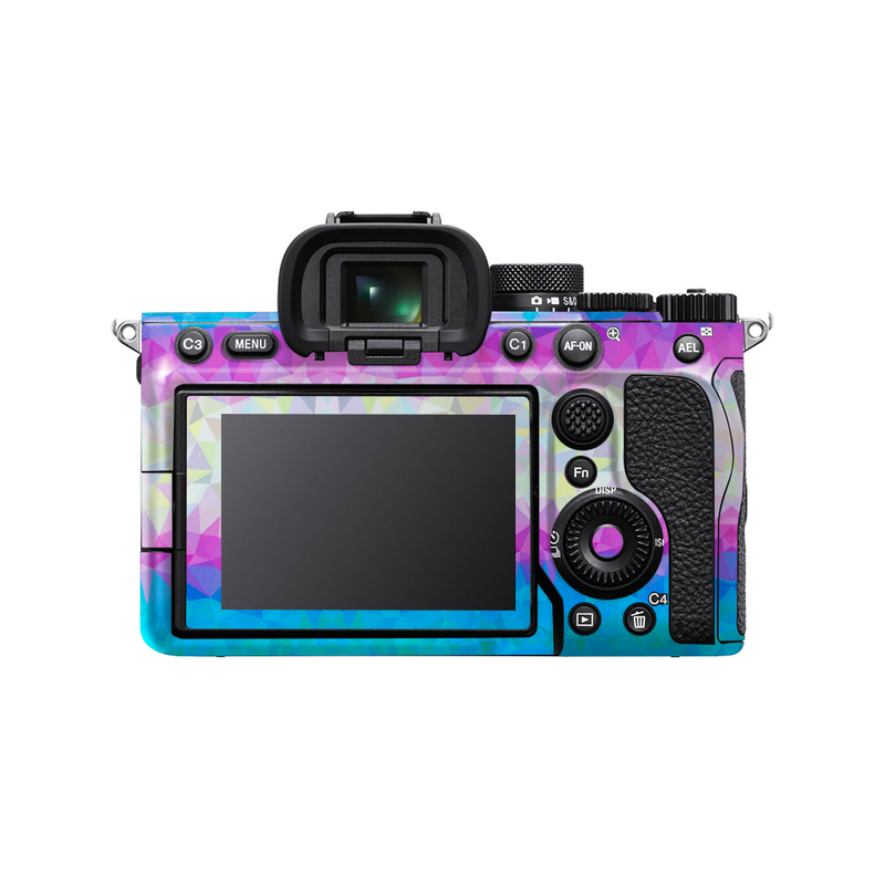 Diamond Gradient Pattern Camera Skin