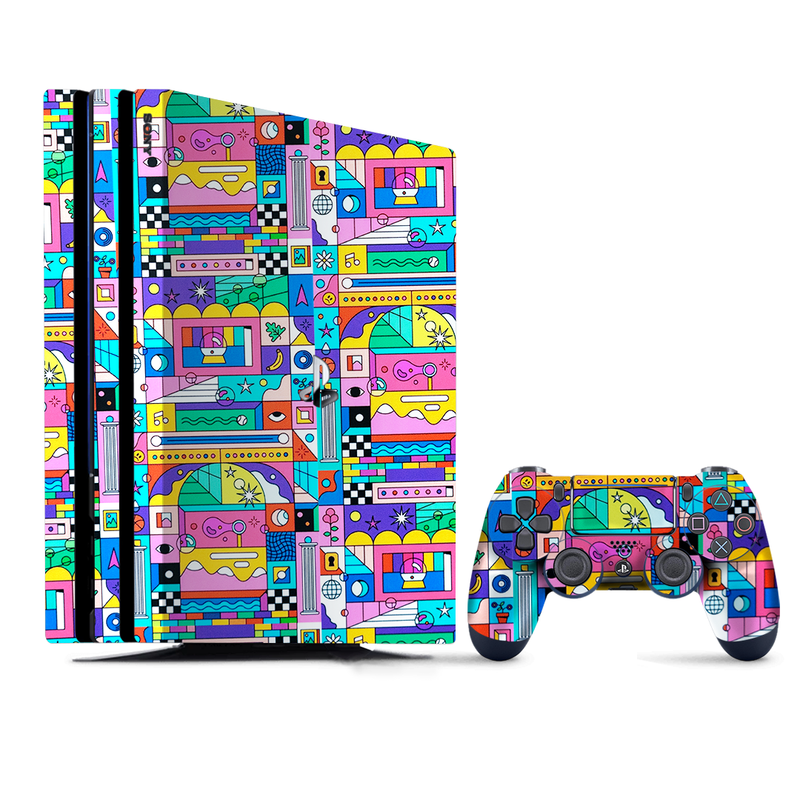 Doodles Pattern PlayStation 4 |PS4 Pro Skin