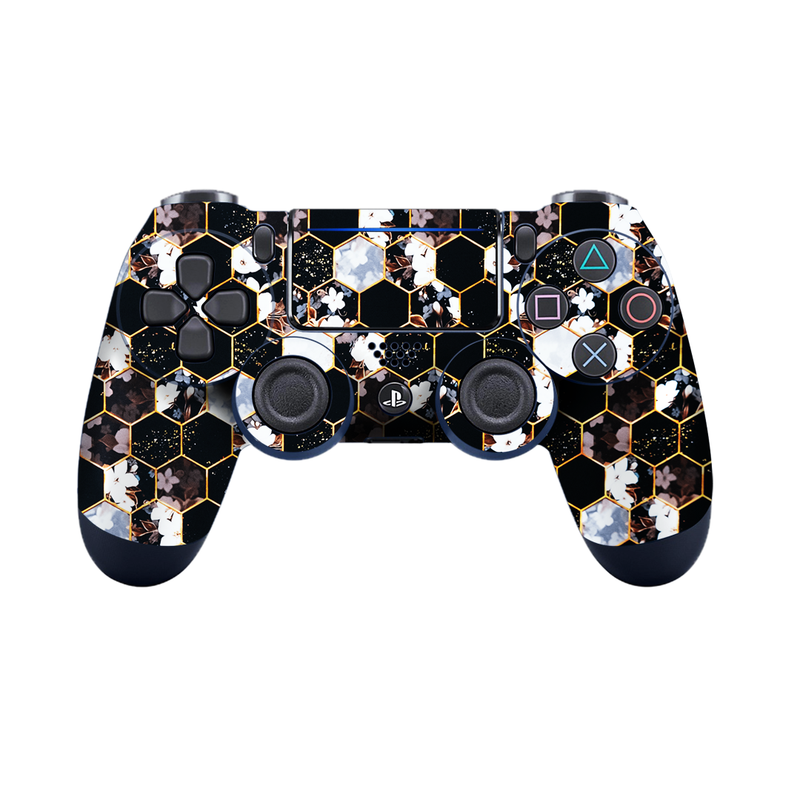 Honeycomb Flowers Pattern Controller Skin