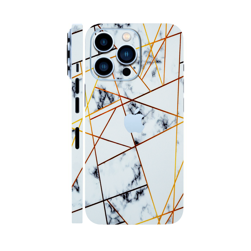 White Marble Mobile Skin