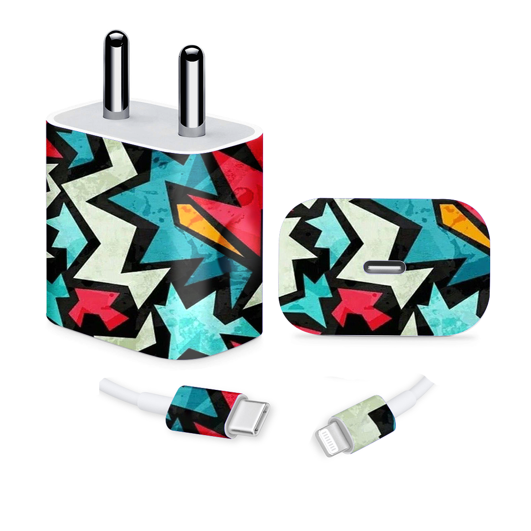 Abstract Charger skis