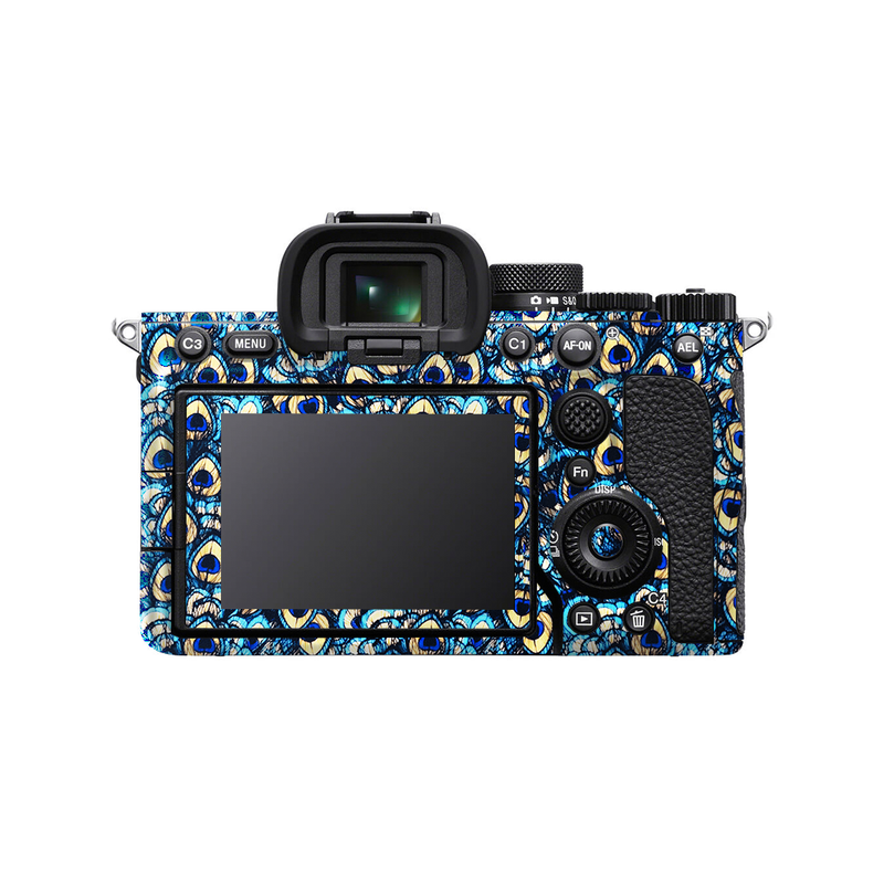 Peacock Wings Camera Skin