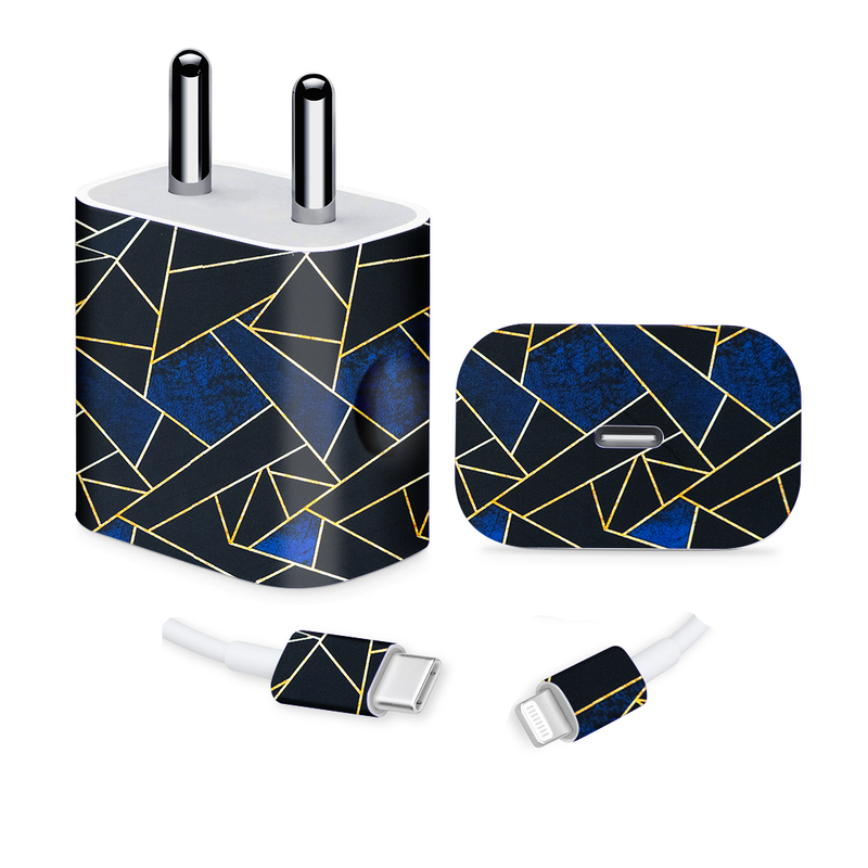 Blue Marble Charger Skin