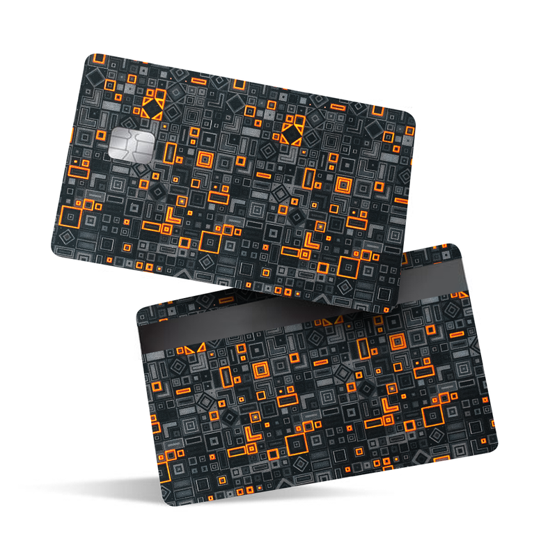 Pixel Pattern Debit Card Skins & Credit Card Wrap