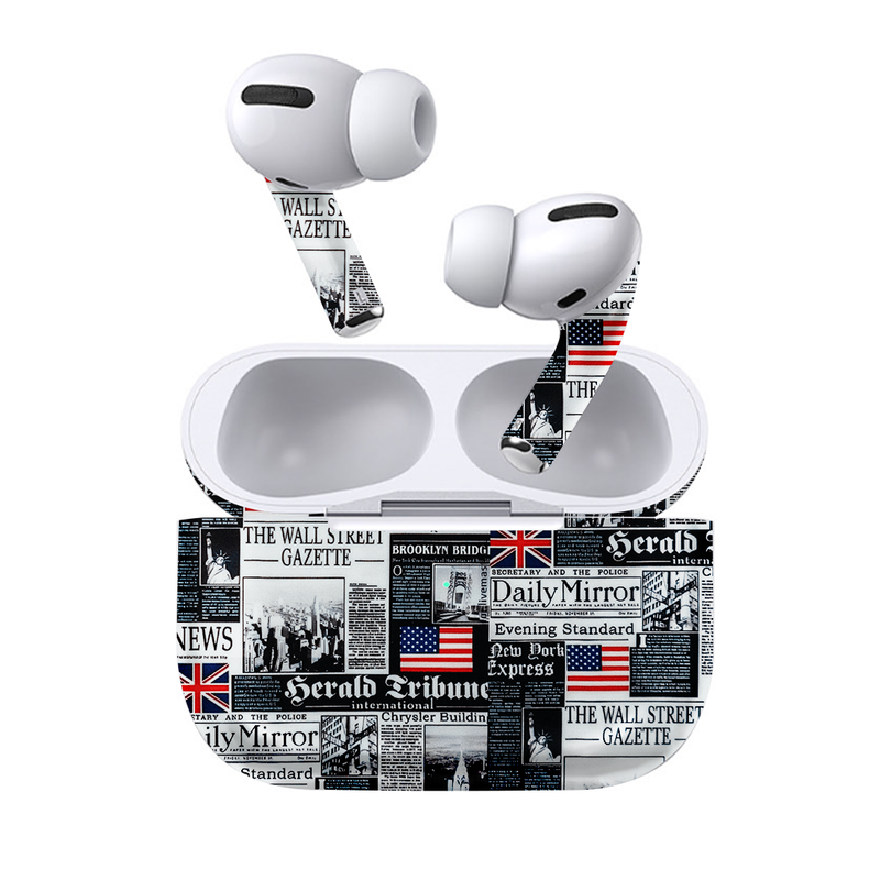 USA Flag Earbuds skin