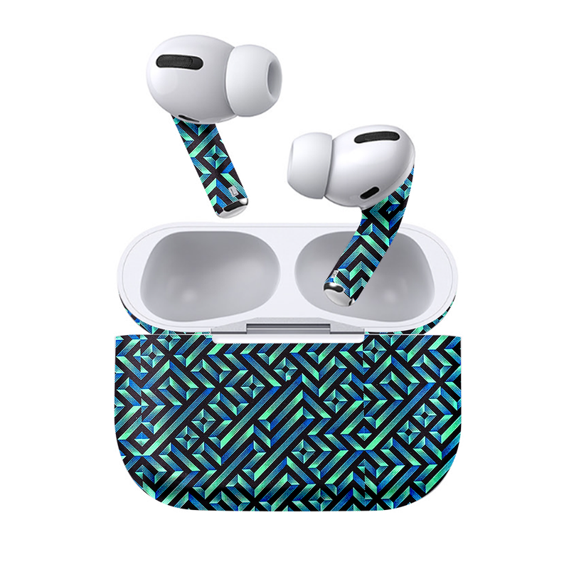 Abstract Gradians Earbuds skin