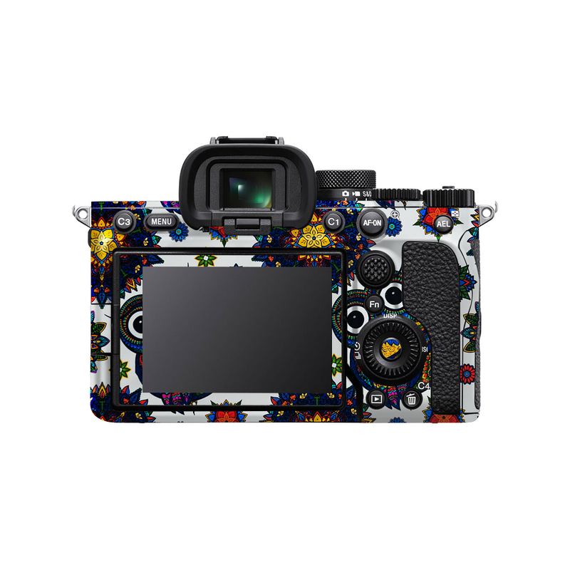 Mandala Owl Camera Skin
