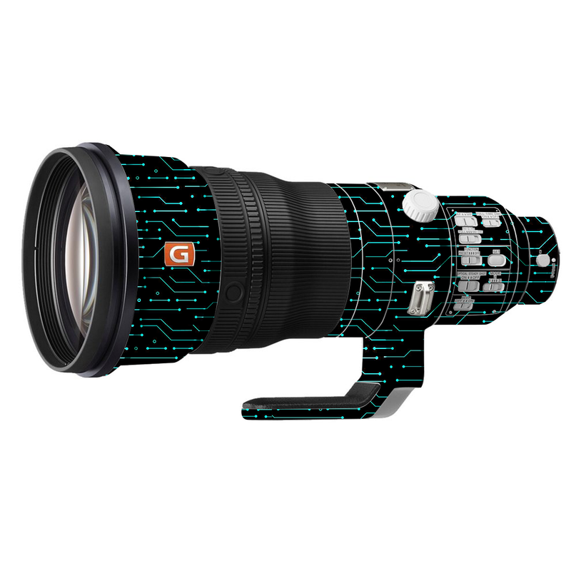Circuit Line Pattern Camera Lens Skin