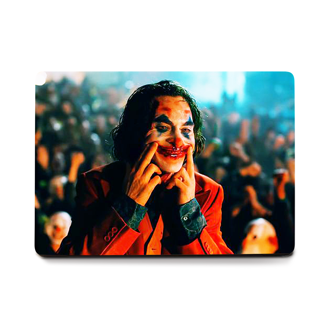 Joker Pretending to smile Laptop skin