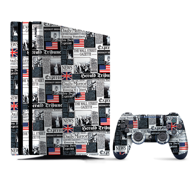 USA Flag Pattern PlayStation 4 |PS4 Pro Skin