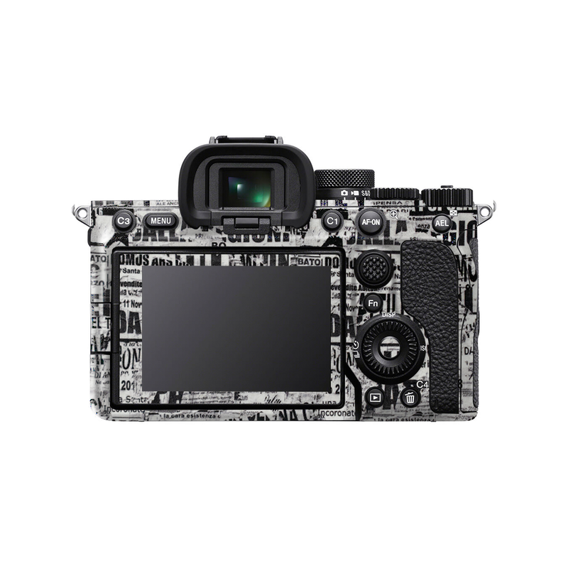 Typography Camera Skin