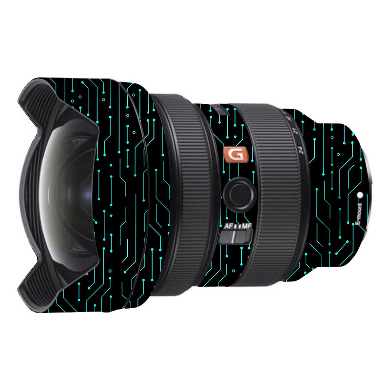 Circuit Line Pattern Camera Lens Skin
