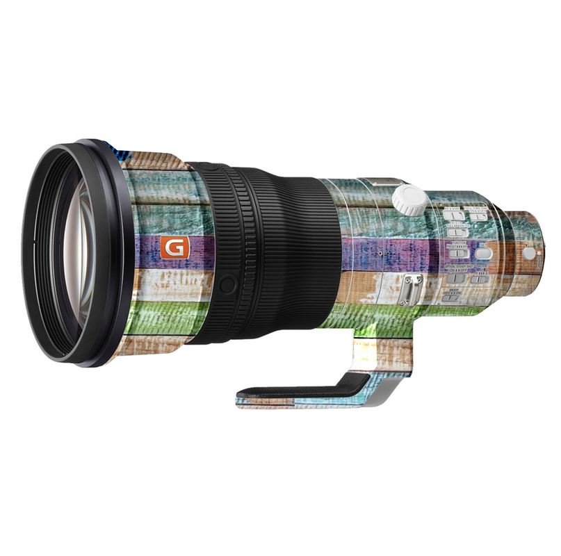 Pattern Wood Camera Lens Skin