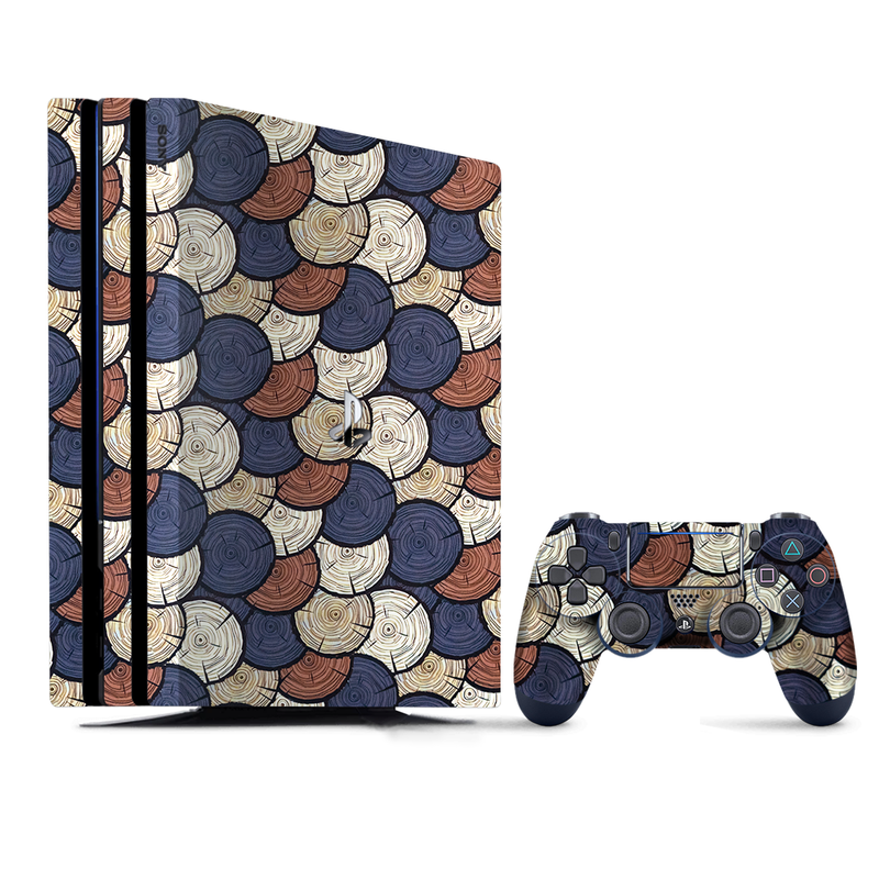 Wood Graphics PlayStation 4 |PS4 Pro Skin