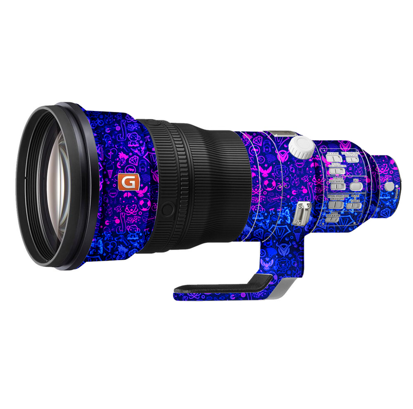 Gaming Pattern Camera Lens Skin