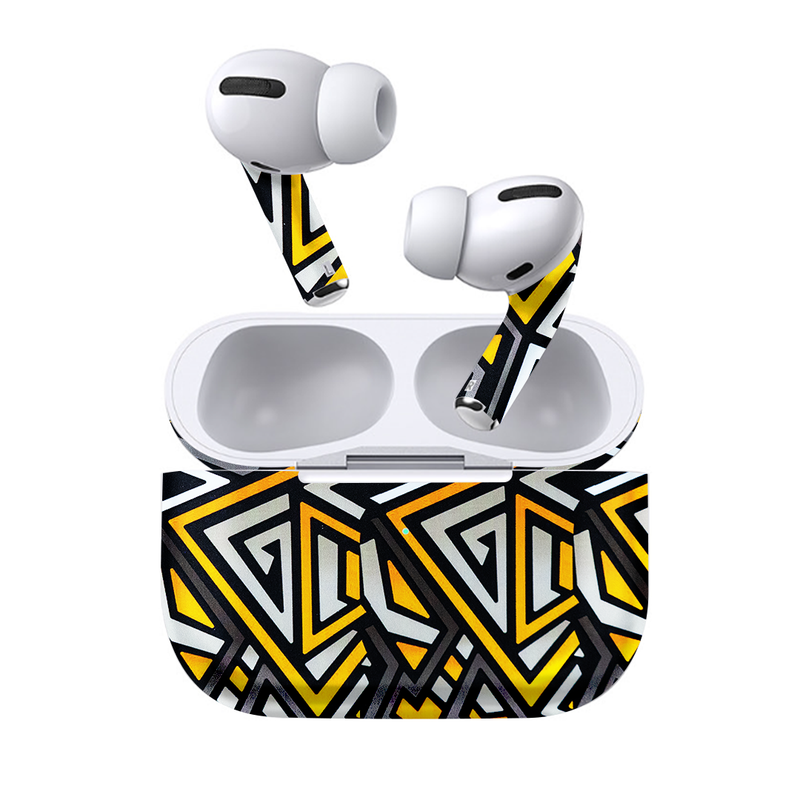 Triangle Graphic Earbuds skin