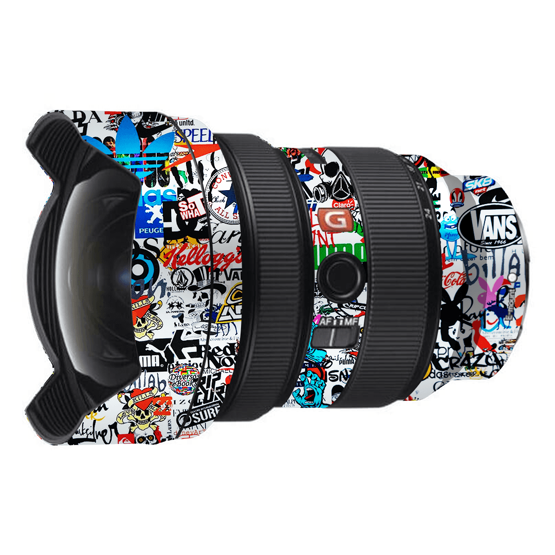 Abstract Brand Logo Camera Lens Skin