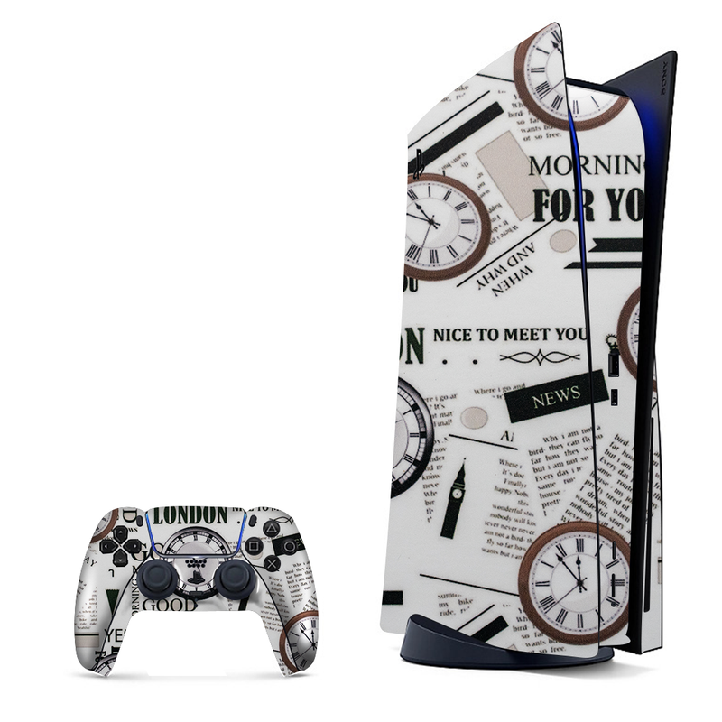 Abstract London Watch Playstation 5 Skin|PS5