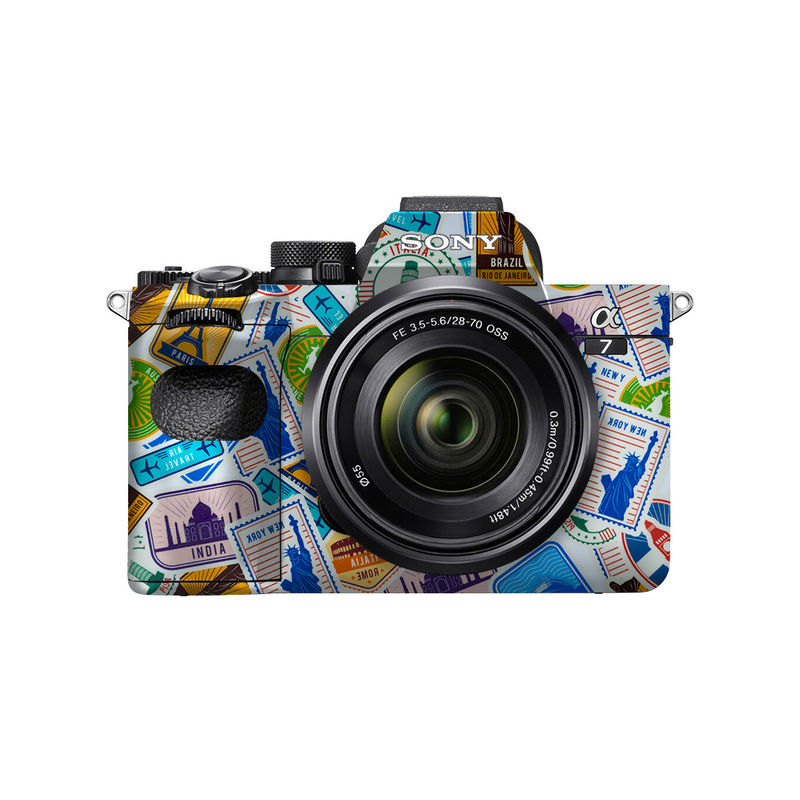 Travel Sticker Camera Skin