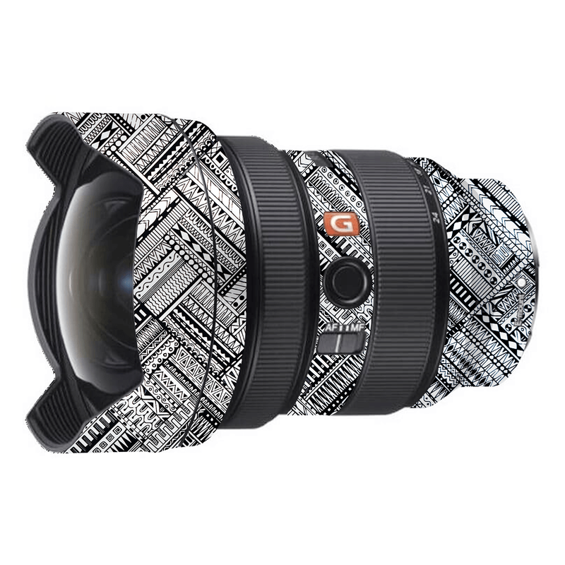 Black and White Mandala Camera Lens Skin