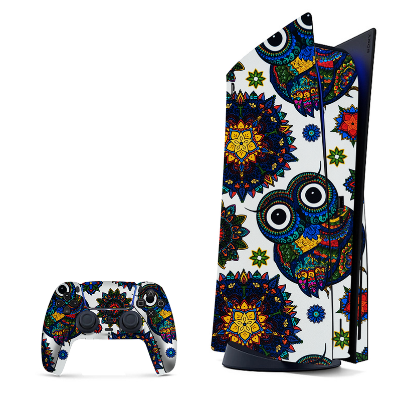 Owl Mandala Playstation 5 Skin|PS5