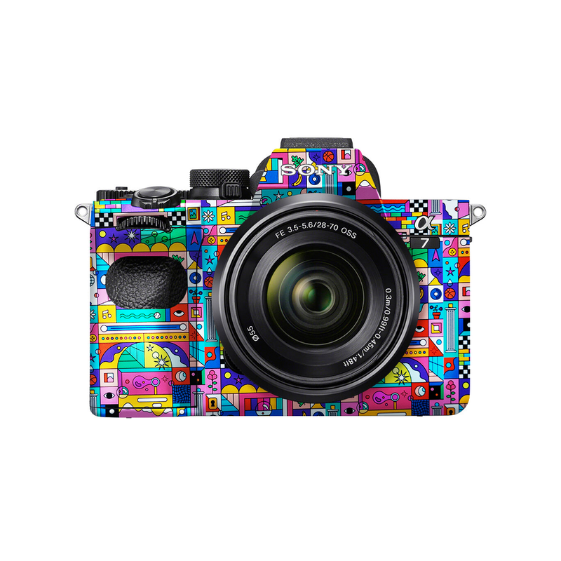 Pink Doodle Camera Skin