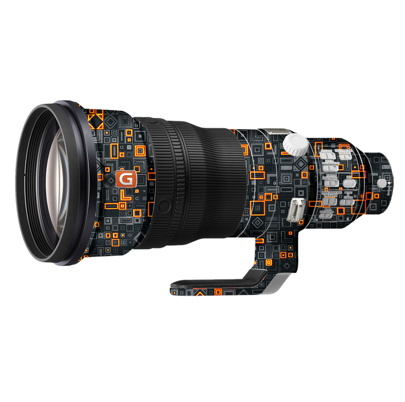 Pixel Pattern Camera Lens Skin