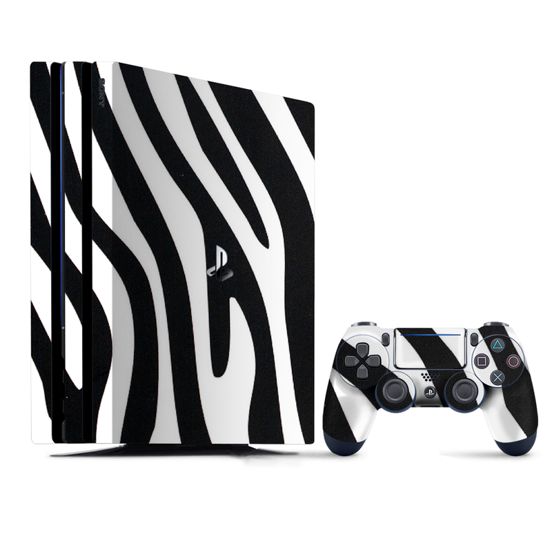 Zebra Pattern PlayStation 4 |PS4 Pro Skin
