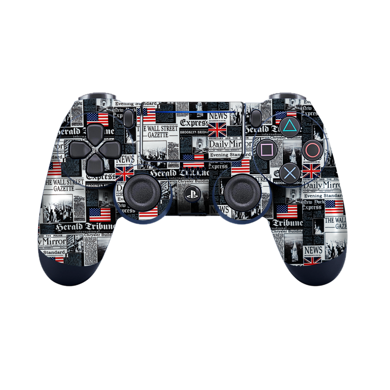 USA Flag Pattern Controller Skin