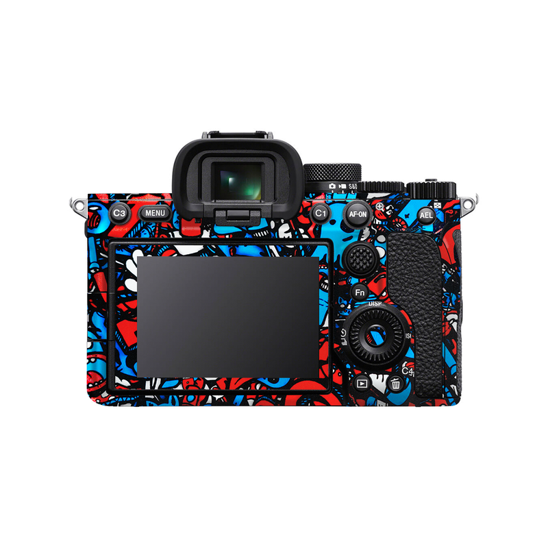 Cartoon Doodle Camera Skin