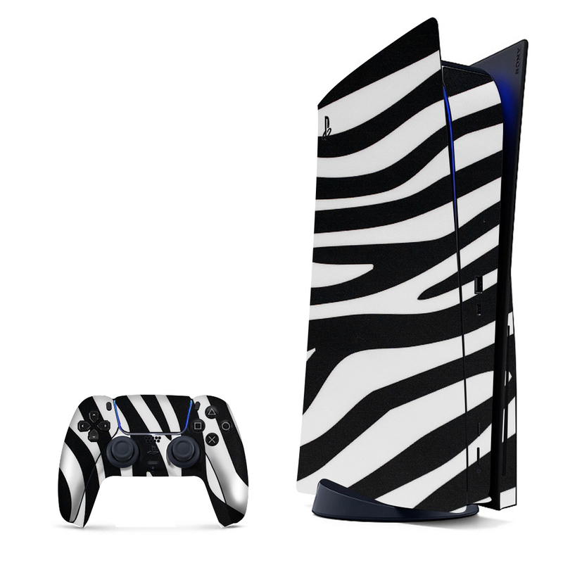 Zebra Pattern Playstation 5 Skin|PS5