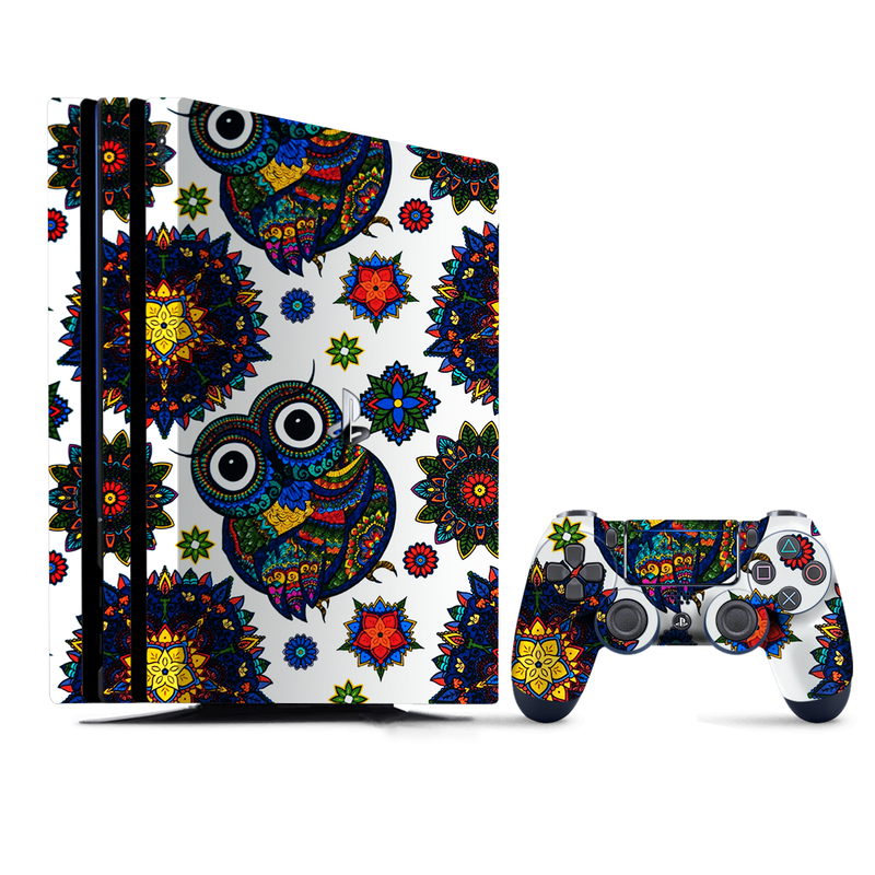 Owl Mandala PlayStation 4 |PS4 Pro Skin